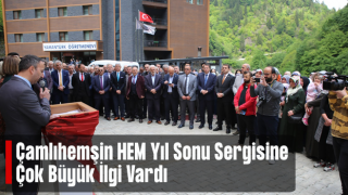 Çamlıhemşin Halk Eğitimi Merkezinden Yıl Sonu Sergisi