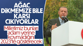 Cumhurbaşkanı Erdoğan: Milletimiz bunları adam yerine koymadığını 2023'de gösterecek