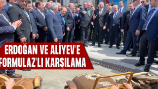 Cumhurbaşkanları Erdoğan ve Aliyev’i FormuLaz Karşıladı