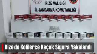 Jandarmadan Sigara Kaçakçılığı Operasyonu