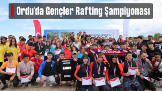 Ordu’da 2 Gün Süren Okul Sporları Gençler Rafting Şampiyonası Sona Erdi