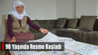 90 yaşından sonra gelen gelen resim yapma ilhamı