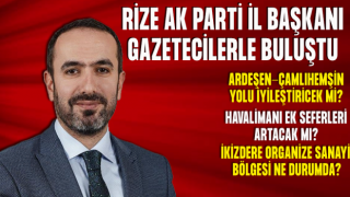 Ak Parti Rize İl Başkanlığı’ndan Basın Toplantısı