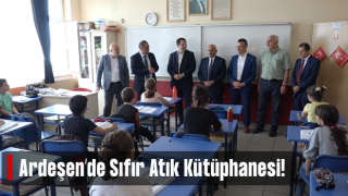 Ardeşen’de Sıfır Atık Kütüphanesi