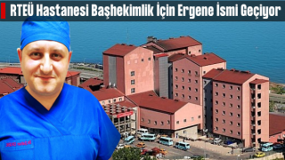 Ergene’nin Adı Baş Hekimlik İçin Geçiyor Başarılı Doktor Ergene’nin Adı başhekimlik içi geçmekte.