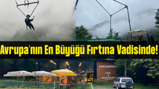 Fırtına Vadisinde Avrupa’nın En Büyük Salıncağı Var!