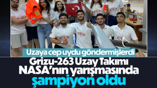 Grizu-263 Uzay Takımı uydu yarışmasında şampiyon oldu