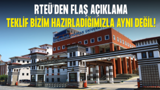 Recep Tayyip Erdoğan Üniversitesinden Çay Kanunu Açıklaması