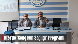 Rize’de “gençlik ruh sağlığı programı” değerlendirme toplantısı