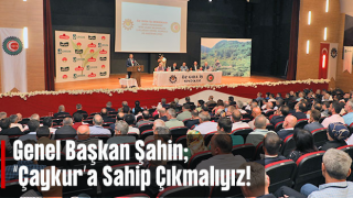 Şahin "Çaykur'a sahip çıkacağız"