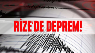 Son Dakika Rize'de deprem