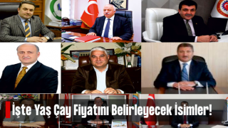 Yaş Çay Fiyatını Belirleyecek Olan Ulusal Çay Konseyi Üyeleri