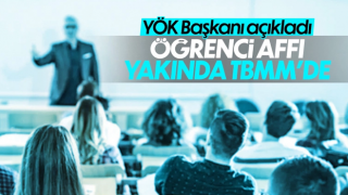 YÖK Başkanı Özvar: Yakın zamanda öğrenci affı TBMM'nin gündemde