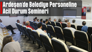 Belediye Personeline AFAT ve ACİL Durum Semineri