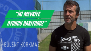 Bülent Kormaz; "İki mevkiye oyuncu bakıyoruz"