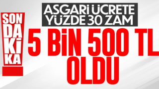 Cumhurbaşkanı Erdoğan asgari ücrette ara zam kararını açıkladı