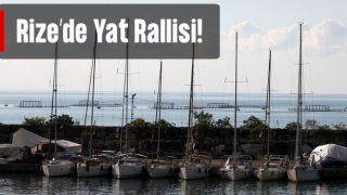 DADD Ralli Karadeniz 2022 etkinliği kapsamında 22 yelkenli yat Rize'ye geldi