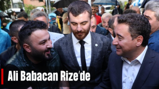 DEVA Partisi Genel Başkanı Babacan, Rize'de parti binasının açılışını gerçekleştirdi