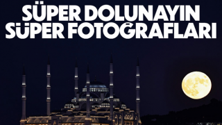 İstanbul'da süper dolunay