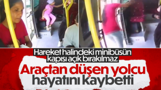 Mersin'de minibüsten düşen kadın hayatını kaybetti