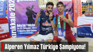 Alperen Yılmaz, Türkiye Şampiyonu Oldu