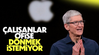 Apple çalışanları ofise gitmeyi reddediyor