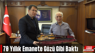 Ardeşen’de 70 Yıllık Emanete Gözü Gibi Baktı