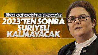 Bakan Yanık: 2023’ten sonra Suriyeliler kalmayacak