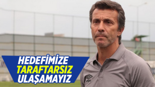 Bülent Korkmaz: "Bir Hedefimiz Var O Hedefe De Taraftarsız Ulaşamayız"