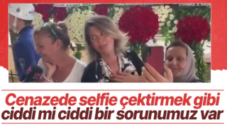 Civan Canova'nın cenazesinde selfie şoku