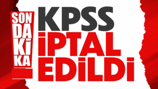 KPSS iptal edildi