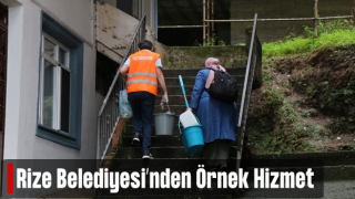 Rize’de Bakıma Muhtaç Ailelerin Evleri Temizleniyor