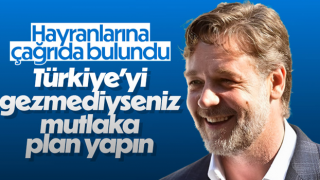 Russell Crowe, hayranlarını Türkiye'yi ziyaret etmek için çağırdı