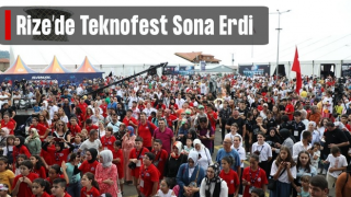 TEKNOFEST KARADENİZ Rize yarışmaları sona erdi