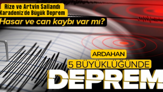 Ardahan’da Büyük Deprem