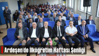 Ardeşen'de İlköğretim Haftası Şenliği Düzenledi.