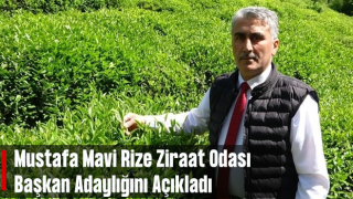 Rize Ziraat Odasında Mustafa Mavi Rüzgarı!