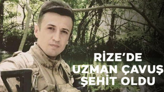 Rize’de Vatandaşa Yardım Ederken Aracın Çarptığı Uzman Çavuş Şehit Düştü