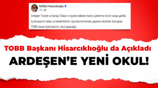 TOBB Başkanı Hisarcıklıoğlu Ardeşen'de Açıklamalarda Bulundu