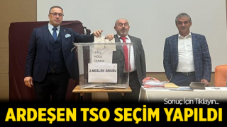 Ardeşen TSO Seçim Sonuçlandı.