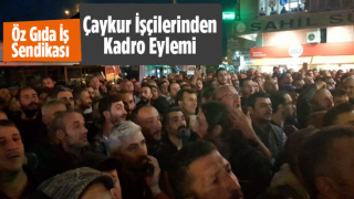 ÇAYKUR Mevsimlik İşçileri Kadro İçin Eylem Yaptı