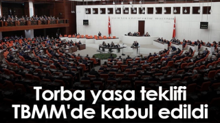 Torba yasa teklifi TBMM'de kabul edildi