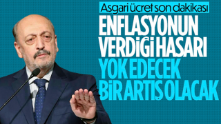 Vedat Bilgin: Asgari ücrette enflasyon tahribatını ortadan kaldıracağız