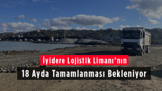 İyidere Lojistik Limanı'nın 18 Ayda Tamamlanması Bekleniyor