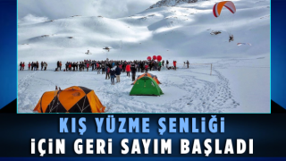 Kış Yüzme Şenliği İçin Geri Sayım Başladı