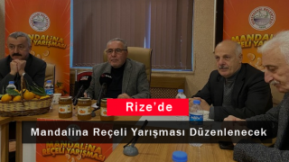 Rize’de Mandalina Reçeli Yarışması Düzenlenecek