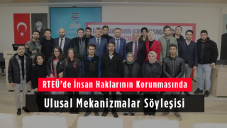 RTEÜ'de İnsan Haklarının Korunmasında Ulusal Mekanizmalar Söyleşisi