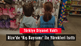 Türkiye Diyanet Vakfı Rize’de ‘Kış Bayramı’ İle Yürekleri Isıttı