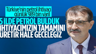 Türkiye'de petrol üretiminde hedef dışa bağımlılıktan kurtulmak