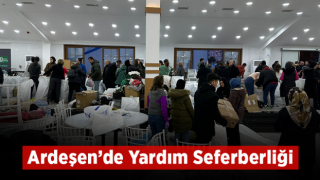 Ardeşen Halkı Depreme Duyarsız Kalmadı